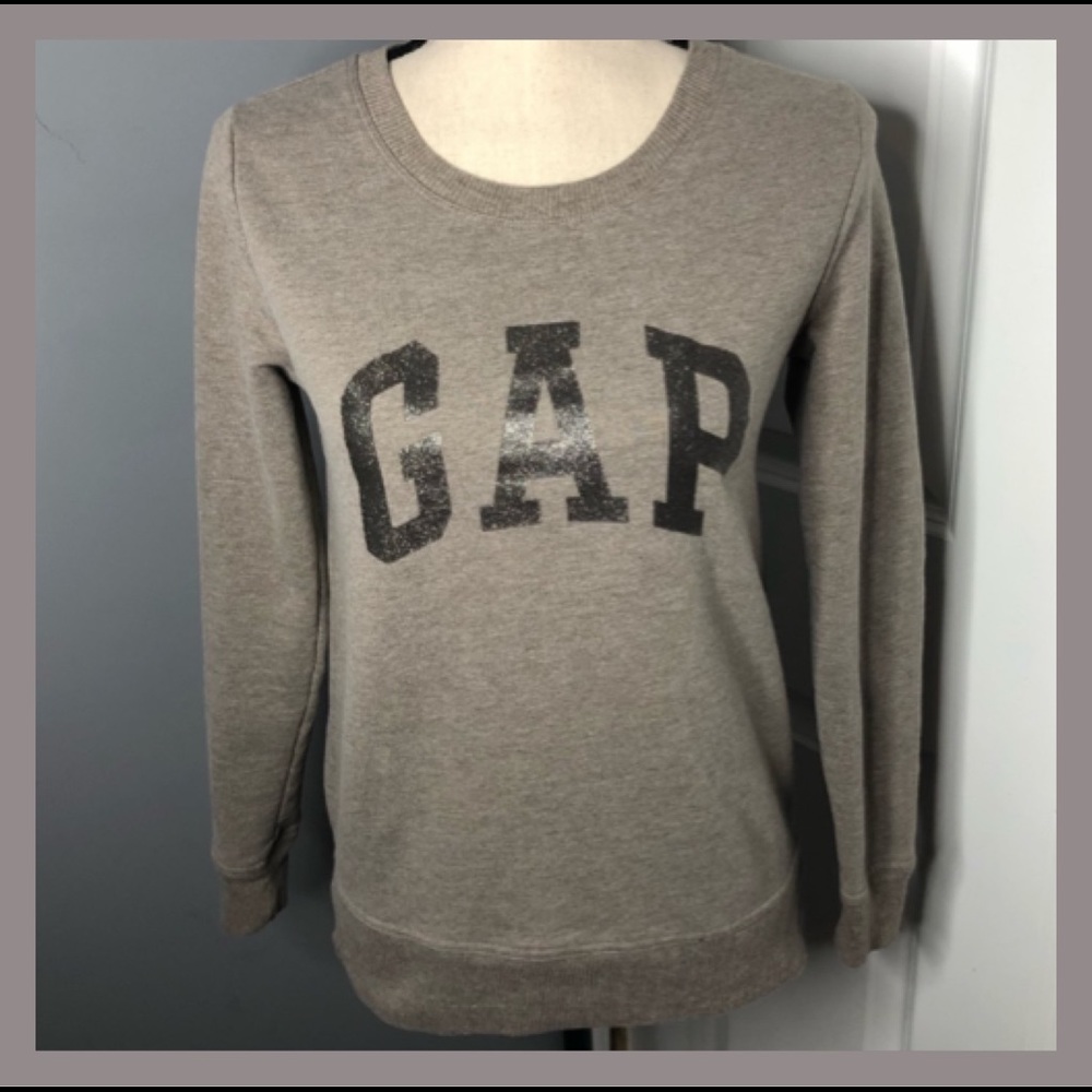 GAP Glitter Graphic Sweatshirt